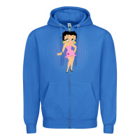 True Royal betty boop Zipper Hoodie - artisFamous