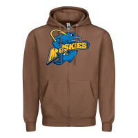 Chestnut lakeland university muskies Zipper Hoodie - artisFamous