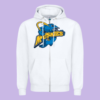 Lakeland University Muskies Zipper Hoodie Designed By Artisfamous