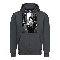 Smoke linda evangelista fashion model Zipper Hoodie - artisFamous