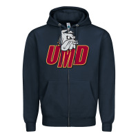 Navy minnesota duluth Zipper Hoodie - artisFamous