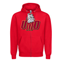 Red minnesota duluth Zipper Hoodie - artisFamous