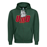 Sports Green minnesota duluth Zipper Hoodie - artisFamous