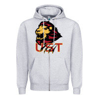 Heather Grey university of saint thomas spirit Zipper Hoodie - artisFamous