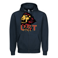 Navy university of saint thomas spirit Zipper Hoodie - artisFamous