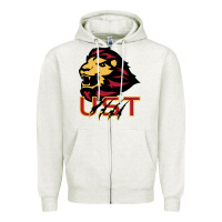 Oatmeal Heather university of saint thomas spirit Zipper Hoodie - artisFamous