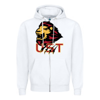 White university of saint thomas spirit Zipper Hoodie - artisFamous