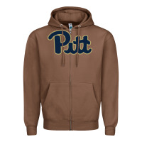 Chestnut university of pittsburgh Zipper Hoodie - artisFamous