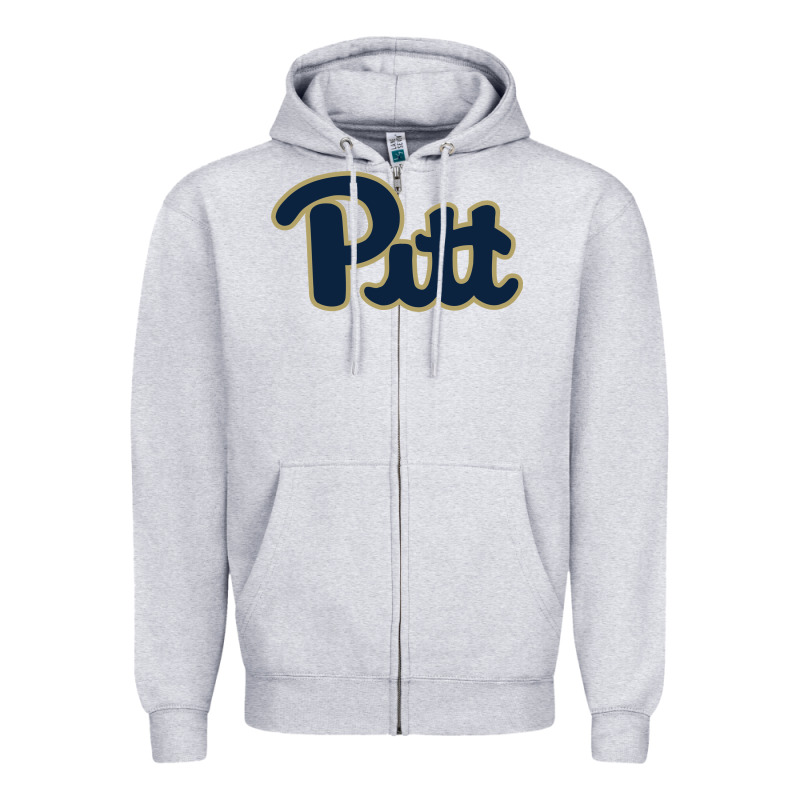 University Of Pittsburgh Zipper Hoodie by artisFamous | Teevron