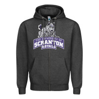 Charcoal Heather university of scranton Zipper Hoodie - artisFamous