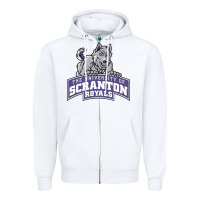 White university of scranton Zipper Hoodie - artisFamous