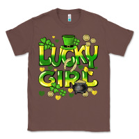 Chestnut lucky girl st. patricks day Classic Tee - HowdyJamesFarm