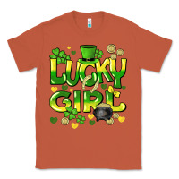Copper lucky girl st. patricks day Classic Tee - HowdyJamesFarm