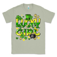 Matcha lucky girl st. patricks day Classic Tee - HowdyJamesFarm