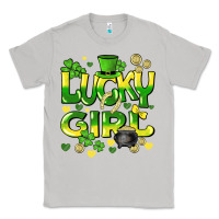 Moon Dust lucky girl st. patricks day Classic Tee - HowdyJamesFarm