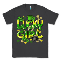 Smoke lucky girl st. patricks day Classic Tee - HowdyJamesFarm