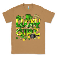Toasted Coconut lucky girl st. patricks day Classic Tee - HowdyJamesFarm