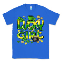 True Royal lucky girl st. patricks day Classic Tee - HowdyJamesFarm