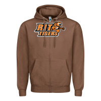 Chestnut rit athletics Zipper Hoodie - artisFamous