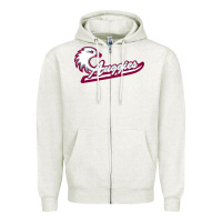 Oatmeal Heather augsburg university Zipper Hoodie - artisFamous