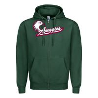 Sports Green augsburg university Zipper Hoodie - artisFamous