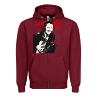Burgundy lawrence welk legends Zipper Hoodie - artisFamous