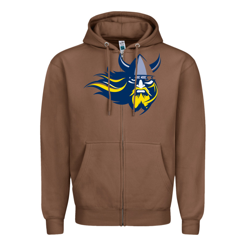 Augustana Vikings Augustana College Zipper Hoodie by artisFamous | Teevron