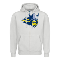 Dove Grey augustana vikings augustana college Zipper Hoodie - artisFamous