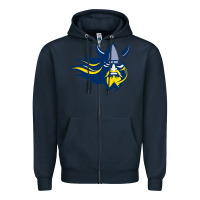 Navy augustana vikings augustana college Zipper Hoodie - artisFamous