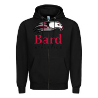 Black bard college athletics Zipper Hoodie - artisFamous