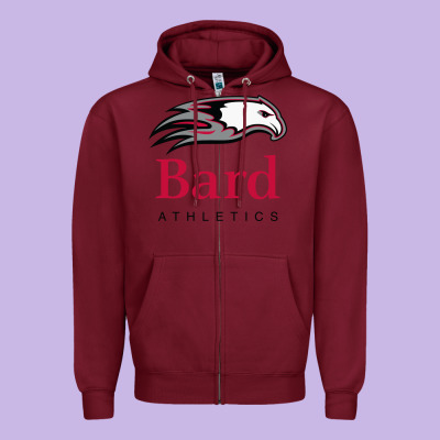 Bard College Athletics Zipper Hoodie Designed By Artisfamous