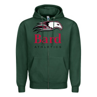 Sports Green bard college athletics Zipper Hoodie - artisFamous