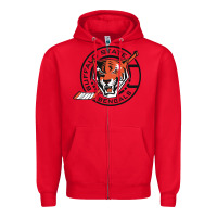 Red buffalo state college Zipper Hoodie - artisFamous