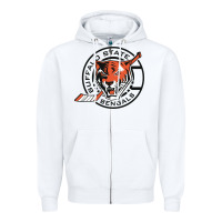 White buffalo state college Zipper Hoodie - artisFamous