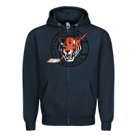 Navy buffalo state college Zipper Hoodie - artisFamous