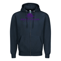 Navy bluffton university Zipper Hoodie - artisFamous