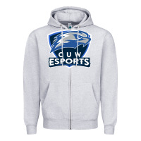 Heather Grey concordia university wisconsin Zipper Hoodie - artisFamous