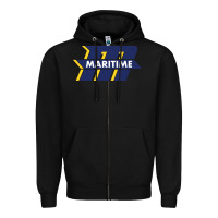 Black massachusetts maritime academy Zipper Hoodie - artisFamous