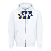 White massachusetts maritime academy Zipper Hoodie - artisFamous