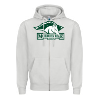 Dove Grey morrisville state college Zipper Hoodie - artisFamous