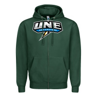 Sports Green new england university Zipper Hoodie - artisFamous