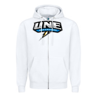 White new england university Zipper Hoodie - artisFamous