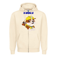Sandshell rubble Zipper Hoodie - artisFamous