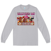 Moon Dust valentines day heifers Long Sleeve Tee - CowhideDigitalArt