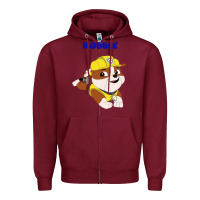 Rubble Zipper Hoodie | Teevron