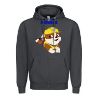 Smoke rubble Zipper Hoodie - artisFamous