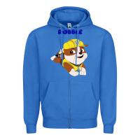 True Royal rubble Zipper Hoodie - artisFamous