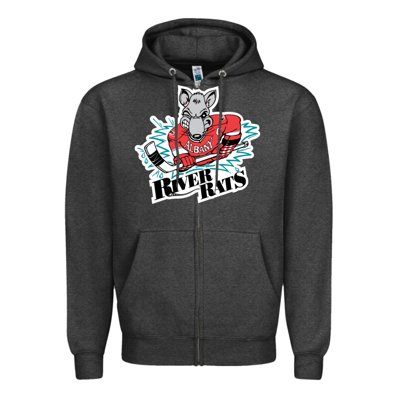 Albany River Rats Zipper Hoodie by artisFamous | Teevron