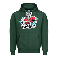 Sports Green albany river rats Zipper Hoodie - artisFamous