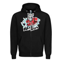 Black albany river rats Zipper Hoodie - artisFamous